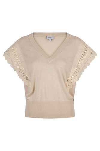 Brightly Lace Sweater Butter Cream - Dante6 - Modalova