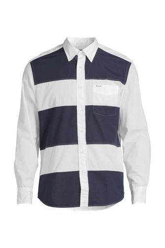 Faco Shirt Nautic Block Ro Navy/white - FAÇONNABLE - Modalova